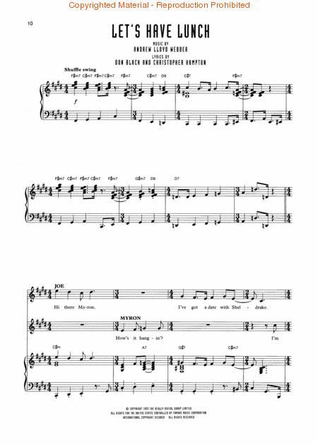 Sunset Boulevard - Vocal Selections