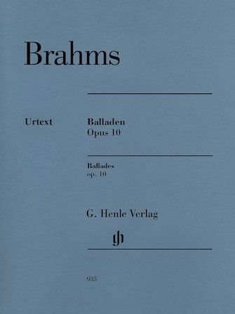Brahms - Ballades, Op. 10 (Henle)