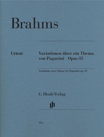 Brahms - Paganini-Variations, Op. 35 (Henle)