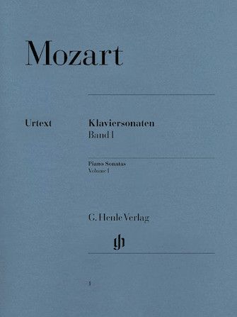 Mozart - Piano Sonatas, Volume I (Henle)