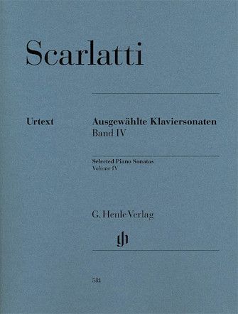 Scarlatti - Selected Piano Sonatas, Volume IV (Henle)