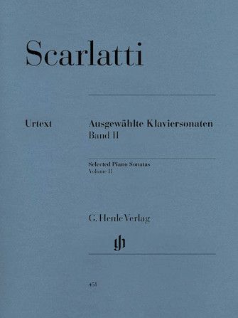 Scarlatti - Selected Piano Sonatas, Volume II (Henle)