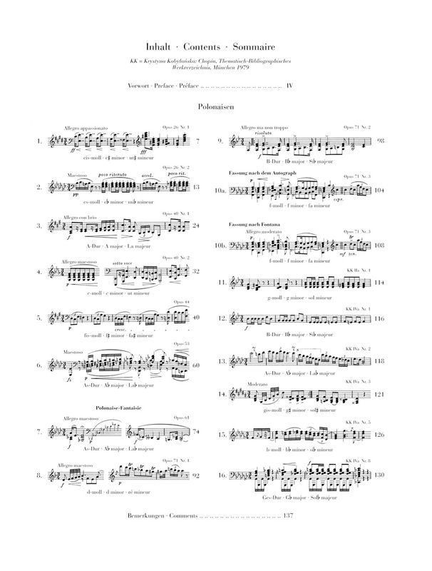 Chopin - Polonaises (Henle)