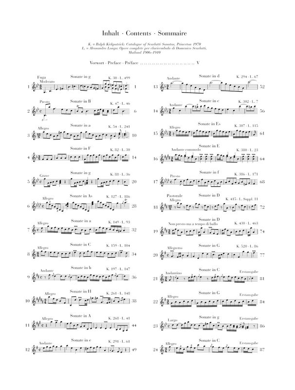 Scarlatti - Selected Piano Sonatas, Volume I (Henle)