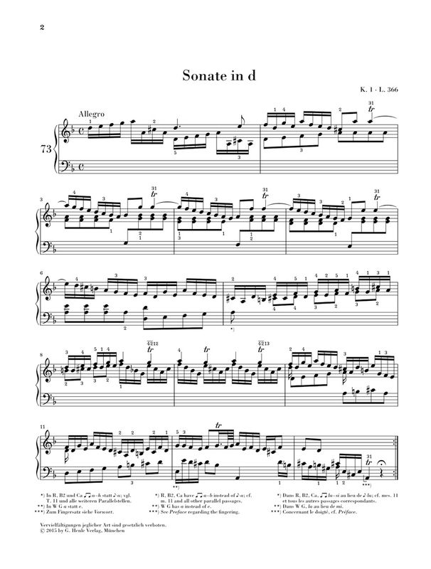 Scarlatti - Selected Piano Sonatas, Volume IV (Henle)