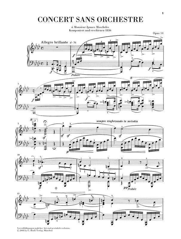 Schumann - Piano Sonata in F Minor, Op. 14 (Henle)
