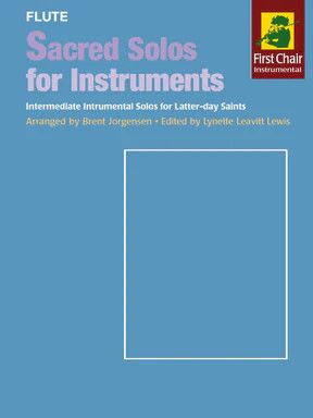Sacred Solos for Instruments arr. Brent Jorgensen - Flute