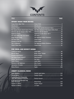 Halloween Songbook PVG
