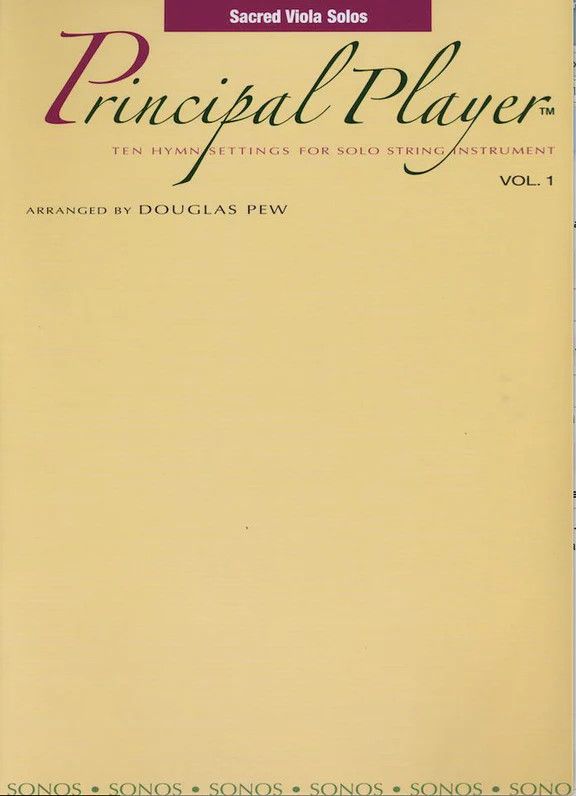 Principal Player, Vol. 1 by Douglas Pew - Viola