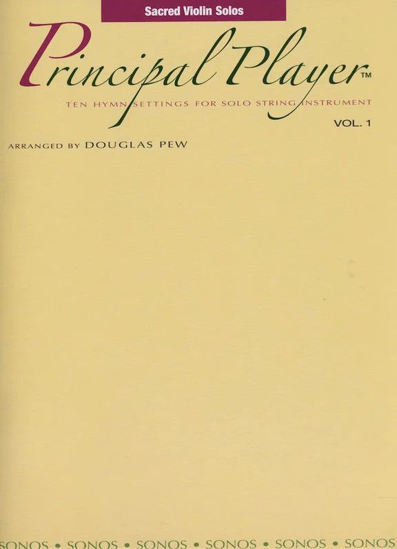 Principal Player, Vol. 1 by Douglas Pew - Violin