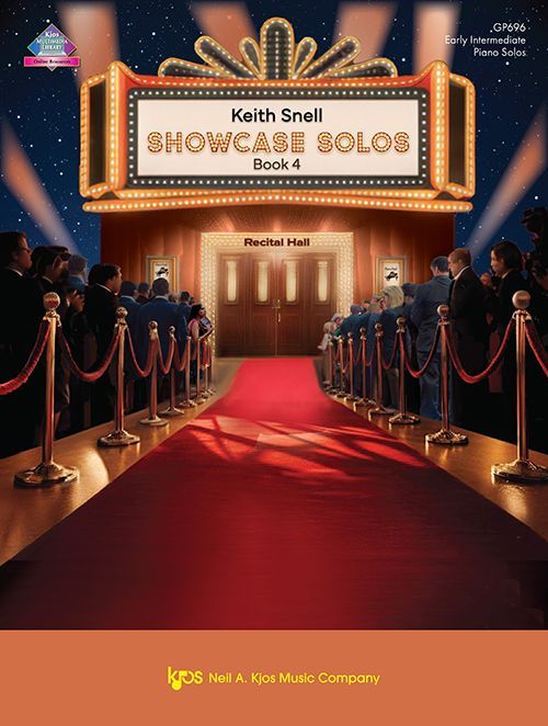 Showcase Solos, Book 4 by Keith Snell