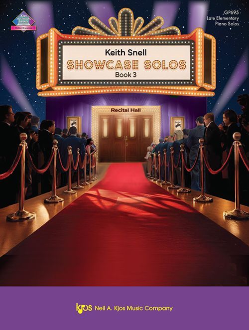 Showcase Solos, Book 3 by Keith Snell