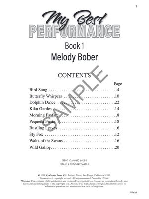 My Best Performance, Book 1 by Melody Bober