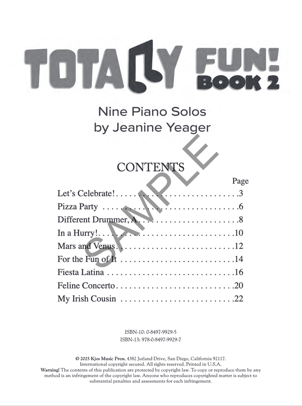 Totally Fun! Book 2 by Jeanine Yeager
