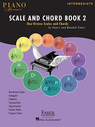 Piano Adventures Scale and Chord, Book 2 - One-Octave Scales and Chords