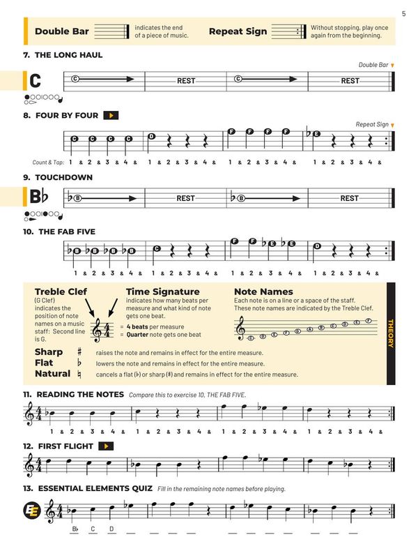 Essential Elements, Book 1 w/Online Resources - Flute *