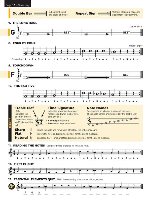 Essential Elements, Book 1 w/Online Resources - Oboe *