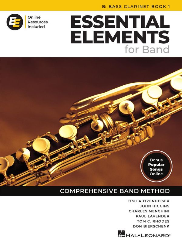 Essential Elements, Book 1 w/Online Resources - Bass Clarinet *