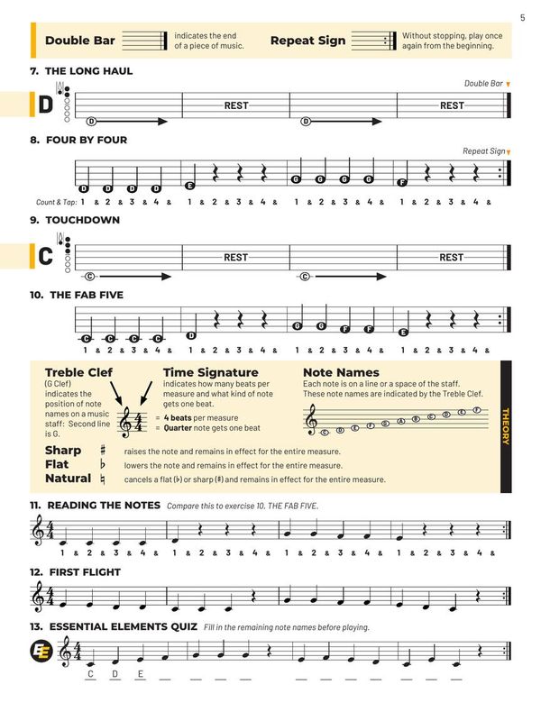 Essential Elements, Book 1 w/Online Resources - Bass Clarinet *