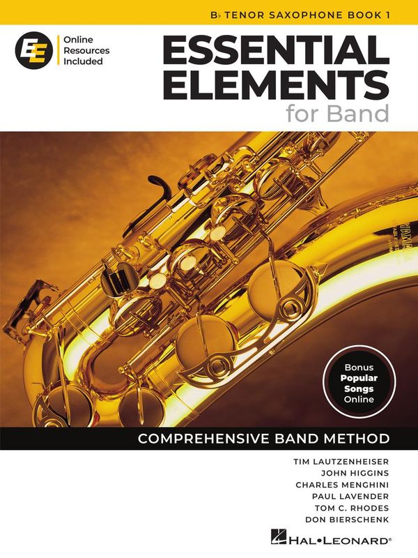 Essential Elements, Book 1 w/Online Resources - Tenor Sax *