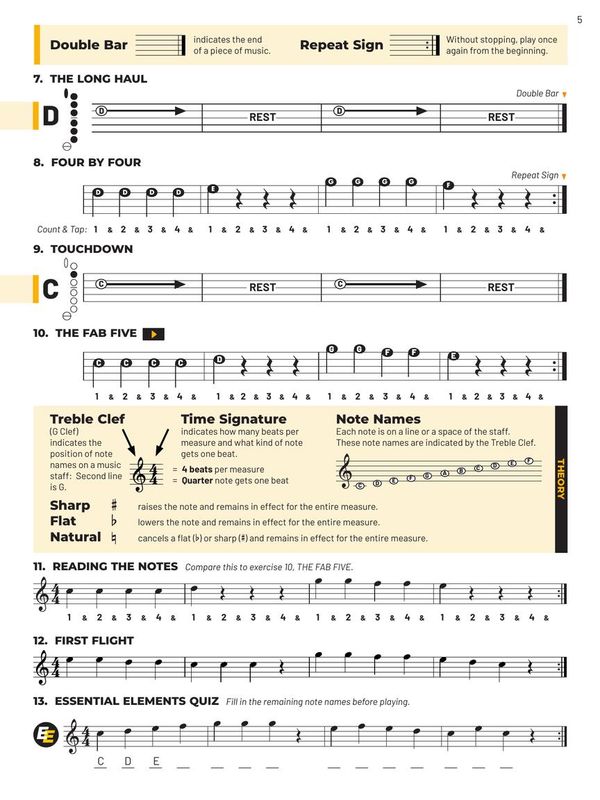 Essential Elements, Book 1 w/Online Resources - Tenor Sax *