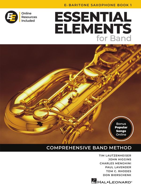 Essential Elements, Book 1 w/Online Resources - Baritone Sax *