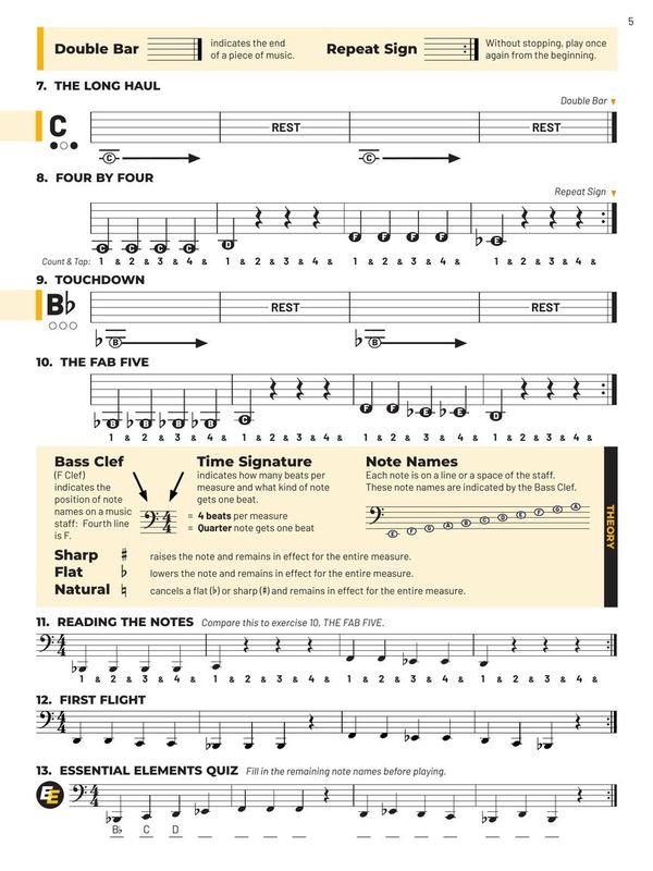 Essential Elements, Book 1 w/Online Resources - Tuba *