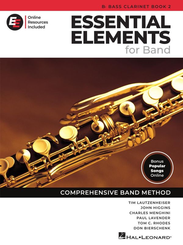 Essential Elements, Book 2 w/Online Resources - Bass Clarinet *