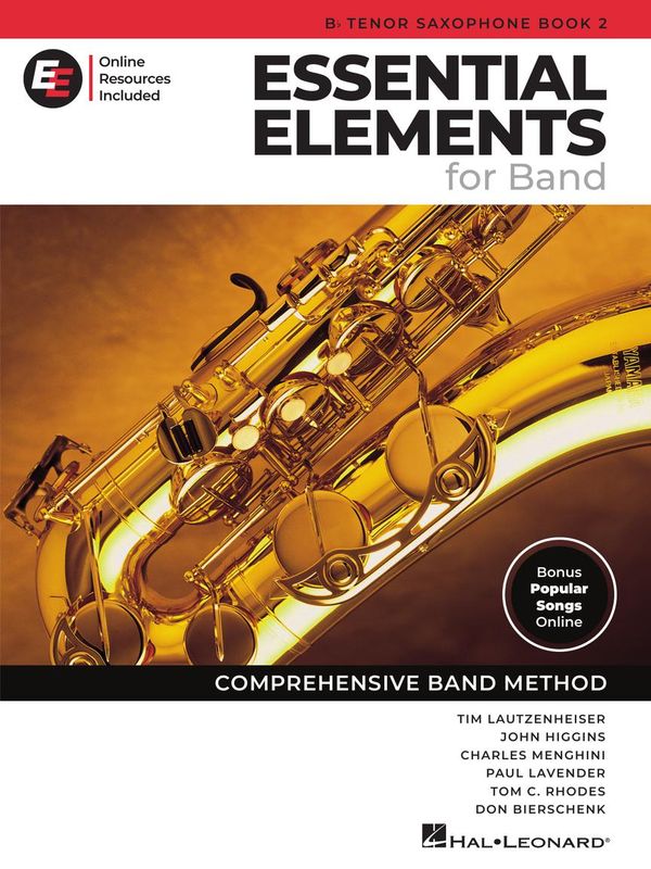 Essential Elements, Book 2 w/Online Resources - Tenor Sax *