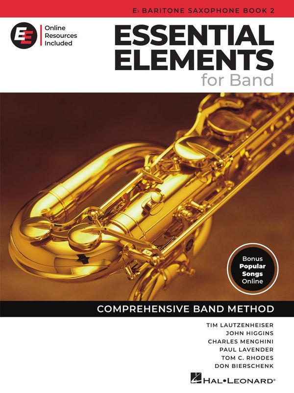 Essential Elements, Book 2 w/Online Resources - Baritone Sax *