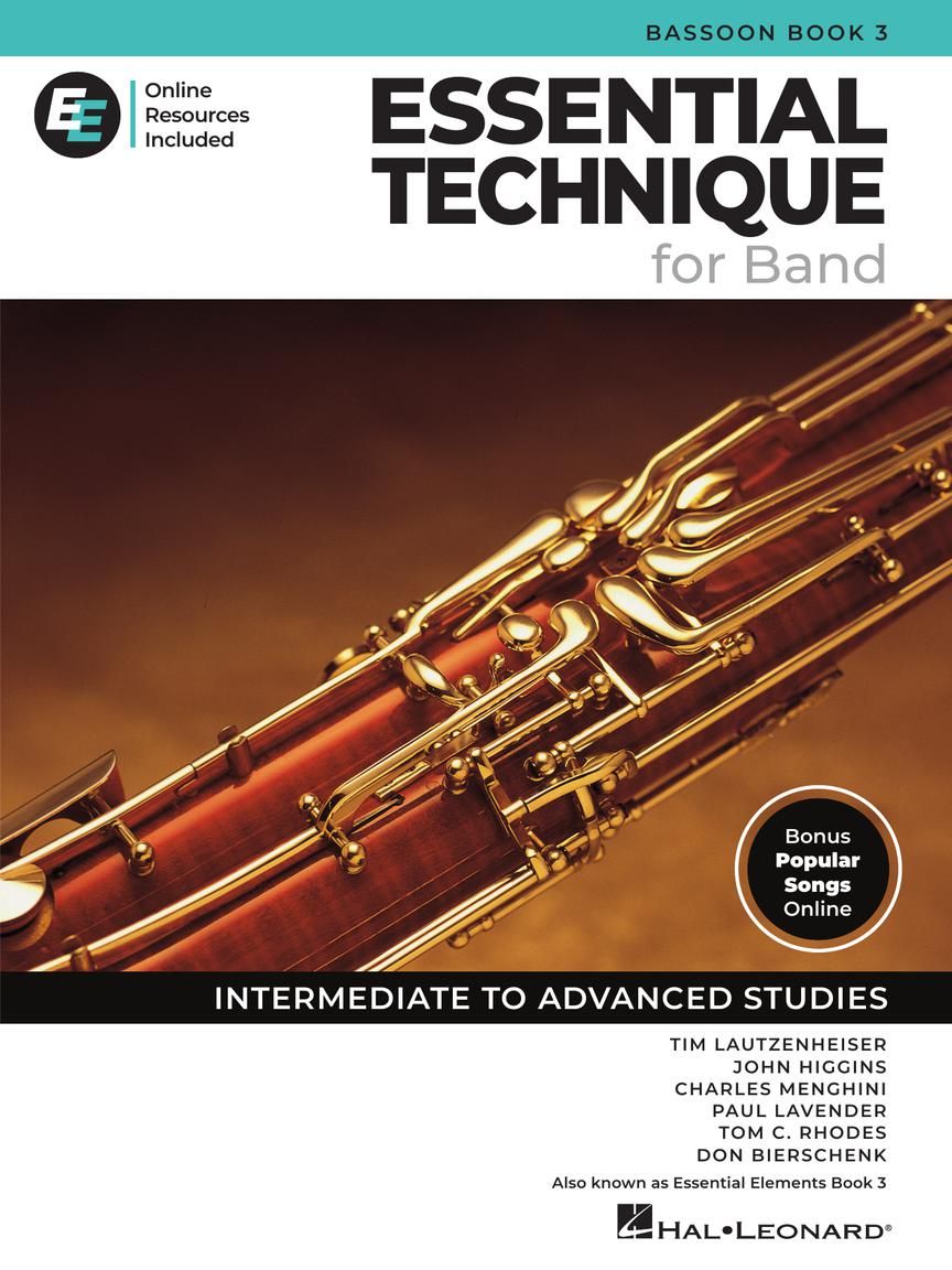 Essential Technique, Book 3 w/Online Resources - Bassoon *