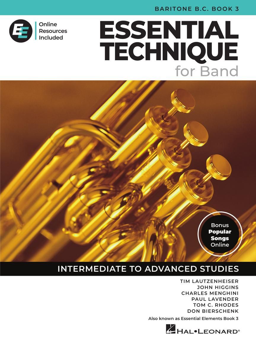 Essential Technique, Book 3 w/Online Resources - Baritone B.C. *