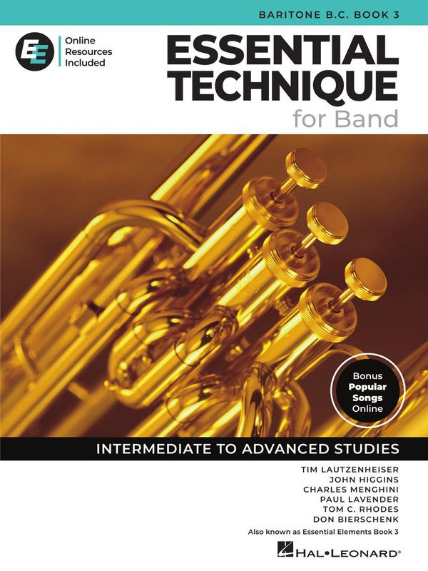 Essential Technique, Book 3 w/Online Resources - Baritone B.C. *