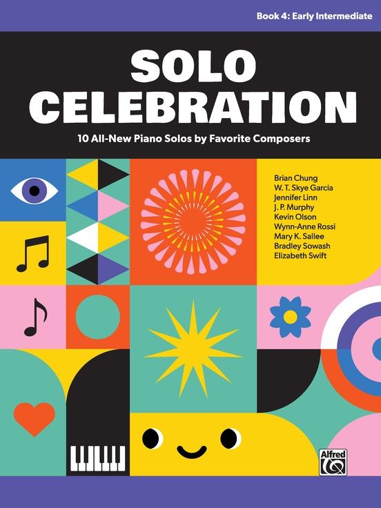 Solo Celebration, Book 4 - 10 Early Intermediate Piano Solos