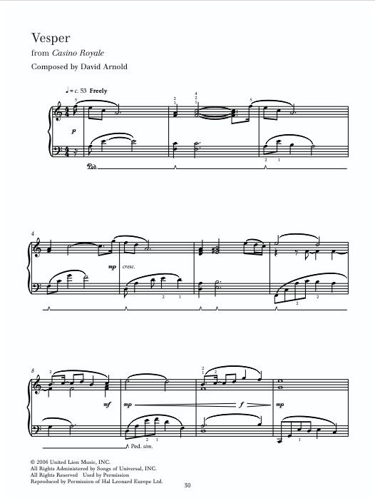 Movie Soundtracks - Intermediate Piano Collection