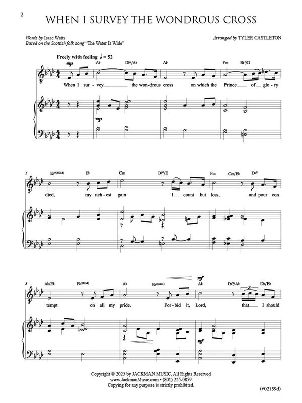 Abide With Me - Daniel Beck Vocal Solos arr. Tyler Castleton