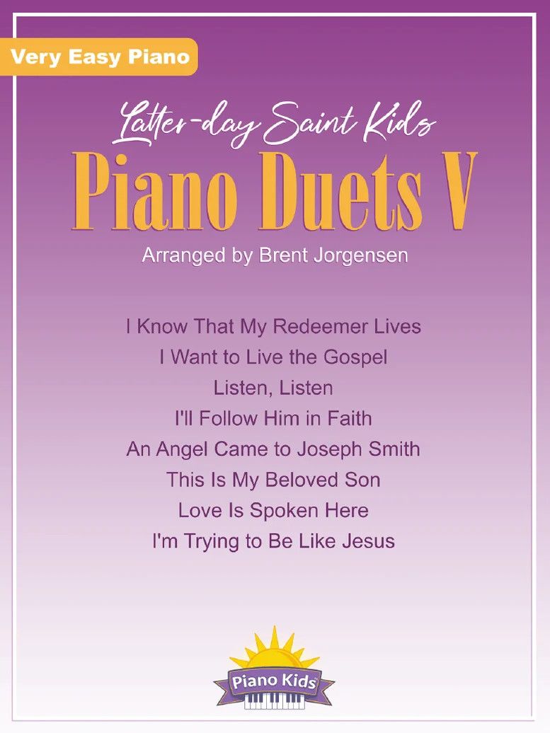 Latter-Day Saint Kids Piano Duets 5 arr. Brent Jorgensen