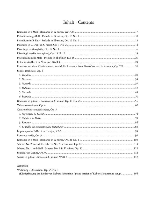 Clara Schumann Masterpieces for Piano