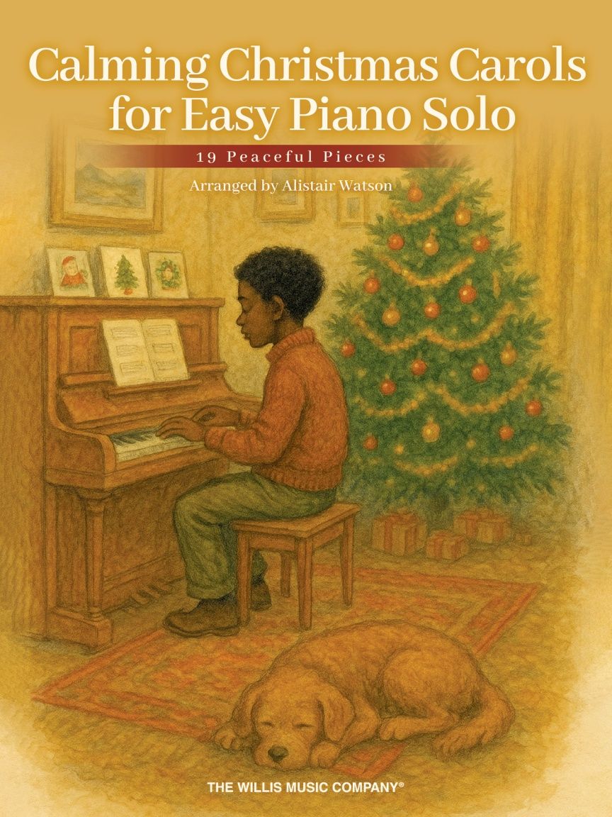 Calming Christmas Carols for Easy Piano Solo
