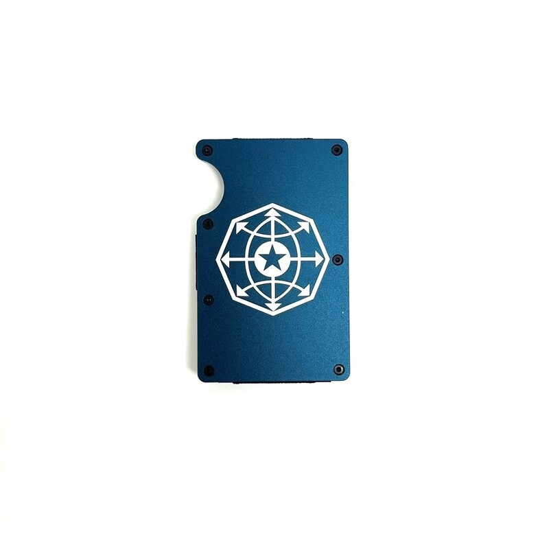 Blue CID Every Which Way Wallet