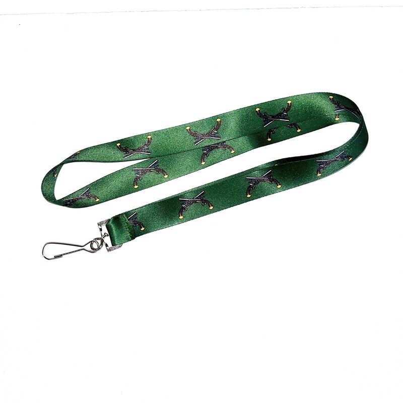 Crossed Pistol Lanyard