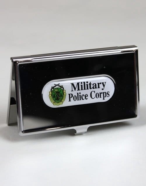 Military Police Business Card Holder