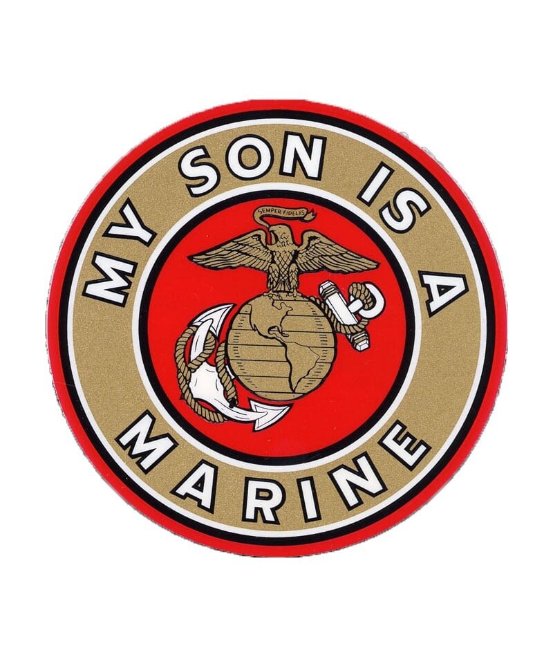 My Son is a Marine Decal