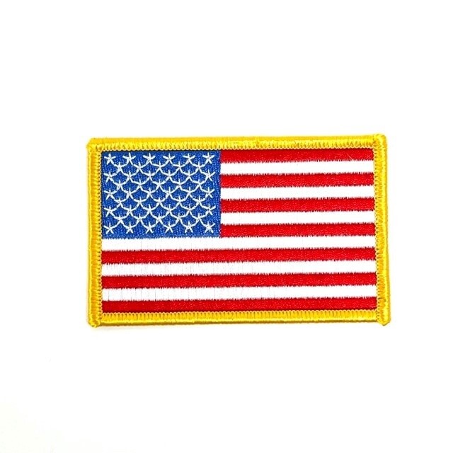 American Flag Iron On Patch