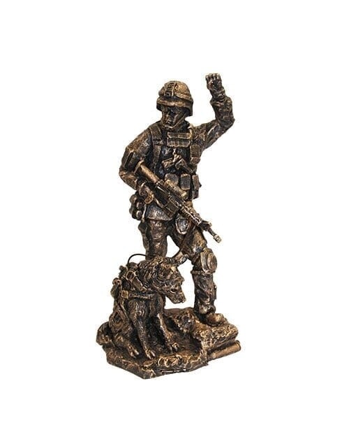 The Dog Handler Statue