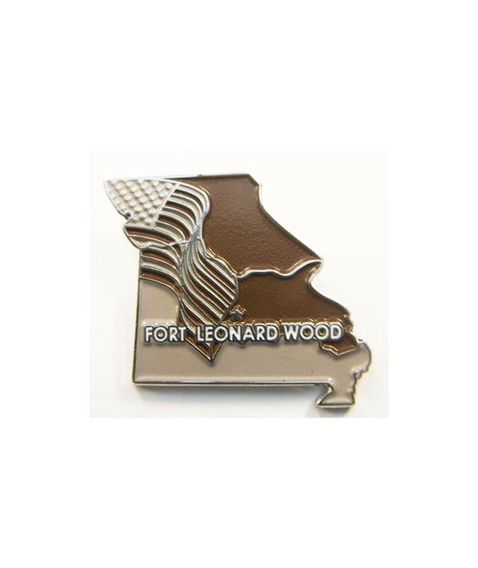 Fort Leonard Wood Lapel Pin
