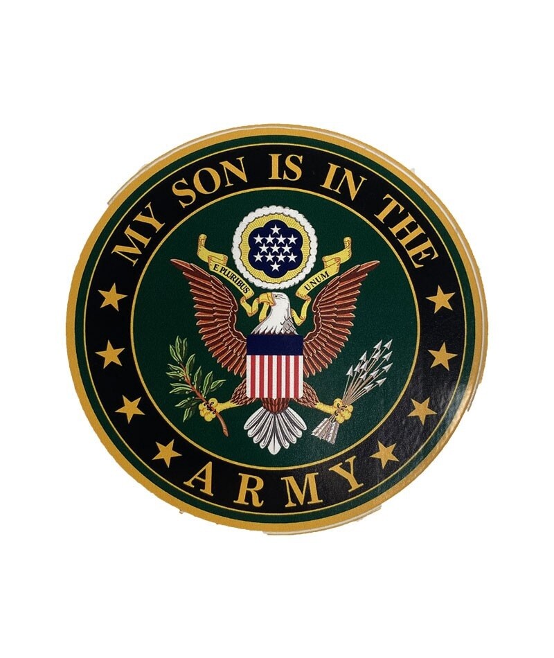 My Son Is In The Army Decal