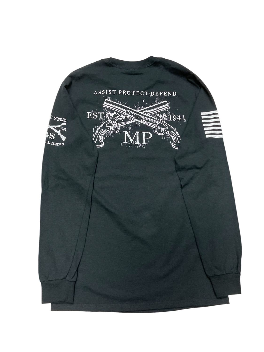 C182 - Military Police Grunt Style Long Sleeve T-Shirt
