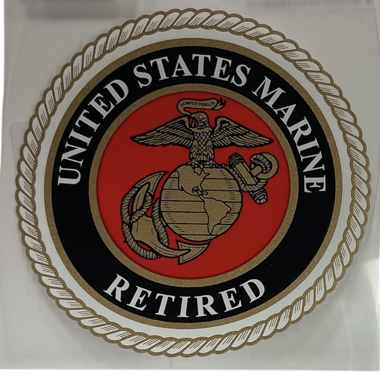 United States Marine Retired Decal