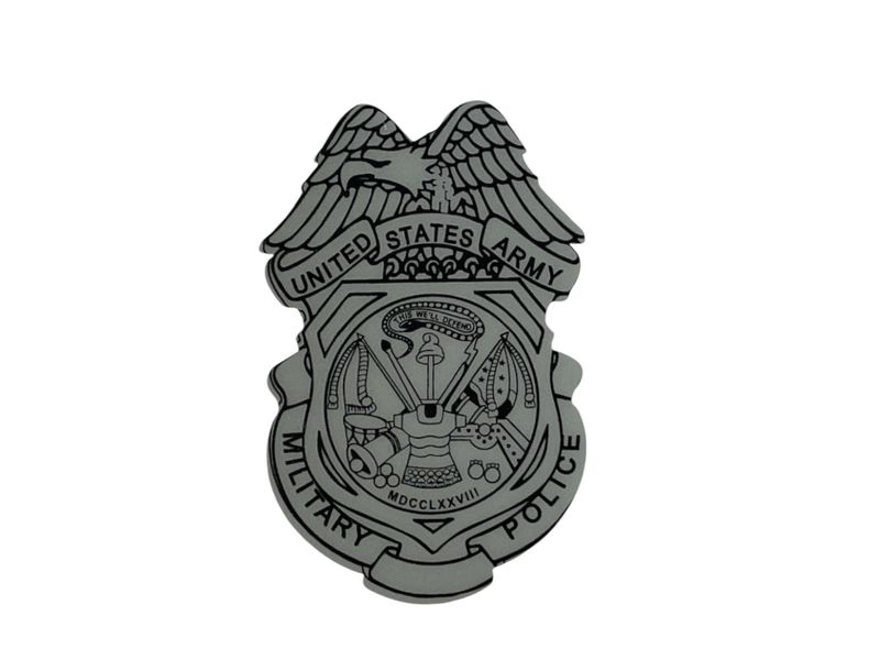 MP Badge Reflective Decal